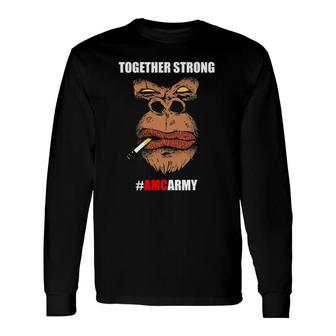 Together Strong Amc Army To The Moon Long Sleeve T-Shirt T-Shirt | Mazezy
