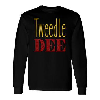 Tweedle Dee Halloween Costume Tee Long Sleeve T-Shirt T-Shirt | Mazezy AU