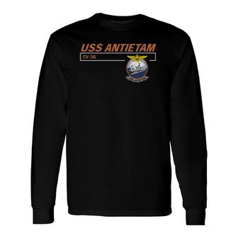 Uss Antietam Cv-36 Lovers Long Sleeve T-Shirt T-Shirt | Mazezy