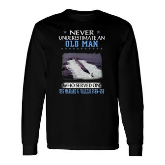 Uss Mariano G Vallejo Ssbn-658 Submarine Veteran Father Day Long Sleeve T-Shirt T-Shirt | Mazezy