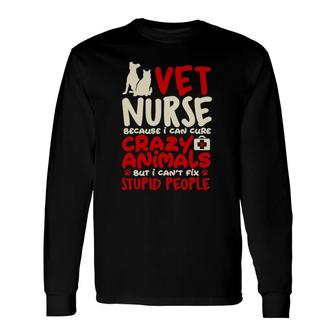 Vet Nurse Nursing Careers Cute Pet Animal Nurse Long Sleeve T-Shirt T-Shirt | Mazezy