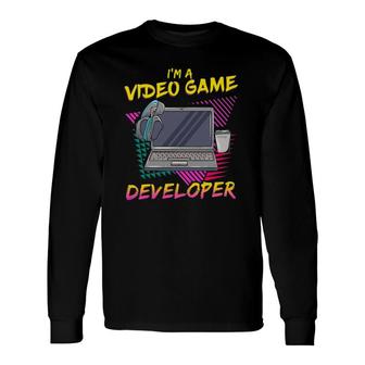 I Am A Video Game Developer Computer Programmer Long Sleeve T-Shirt T-Shirt | Mazezy