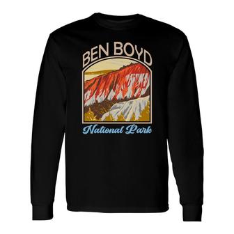 Vintage Retro Ben Boyd National Park Travel Adventure Long Sleeve T-Shirt - Thegiftio UK