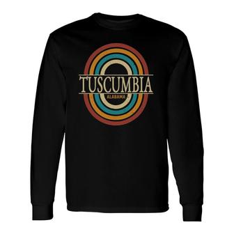 Vintage Retro Tuscumbia Alabama Al Souvenirs Long Sleeve T-Shirt T-Shirt