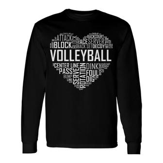 Volleyball Is My Life Long Sleeve T-Shirt | Mazezy