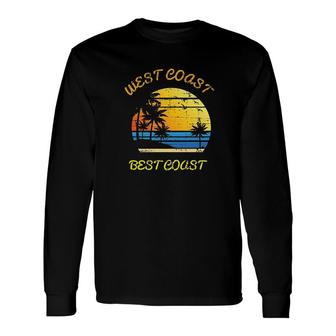 West Coast Best Coast Long Sleeve T-Shirt T-Shirt | Mazezy