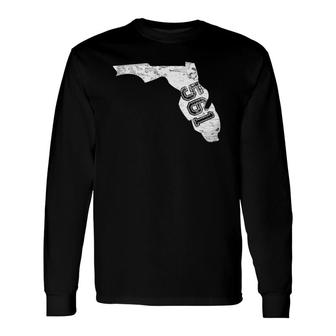 West Palm Beach Boca Raton Area Code 561 Florida Long Sleeve T-Shirt T-Shirt | Mazezy