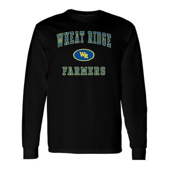 Wheat Ridge High School Farmers C1 Ver2 Long Sleeve T-Shirt T-Shirt | Mazezy