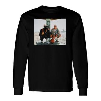 White Can't Jump For Long Sleeve T-Shirt T-Shirt | Mazezy