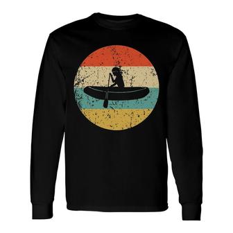 White Water Rafting Vintage Retro Rafter Long Sleeve T-Shirt | Mazezy