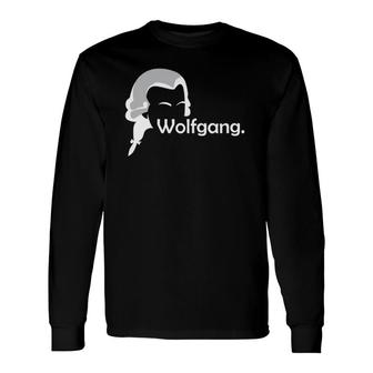 Wolfgang Mozart Classical Music Composer Teacher Student Long Sleeve T-Shirt T-Shirt | Mazezy