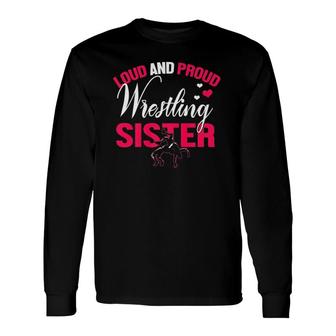 Wrestling Sister Wrestler Sister Premium Long Sleeve T-Shirt T-Shirt | Mazezy