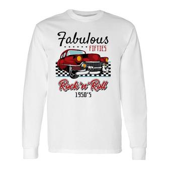 50S Rockabilly Vintage 1950S Clothing For Long Sleeve T-Shirt T-Shirt | Mazezy