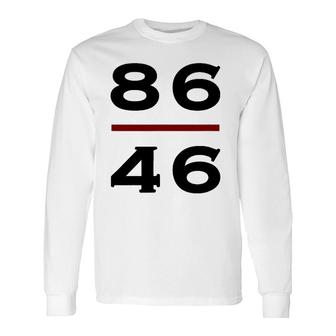 8646 Vintage Anti-Biden Long Sleeve T-Shirt | Mazezy