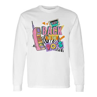 Back To The 90S Back To The Old Day Retro Style Large Long Sleeve T-Shirt - Thegiftio UK