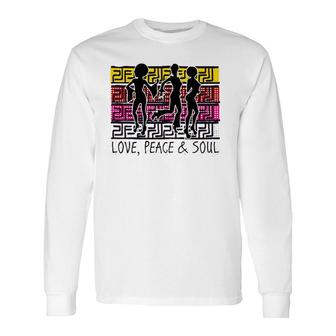 African Party Afro Black Woman Cool Black History Month Long Sleeve T-Shirt T-Shirt | Mazezy