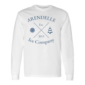 Arendelle Ice Company Ice Queen Long Sleeve T-Shirt T-Shirt | Mazezy