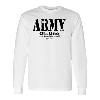 Army Of The One Long Sleeve T-Shirt T-Shirt | Mazezy