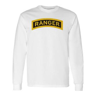 Army Ranger Ranger Tab Us Army Ranger School Premium Long Sleeve T-Shirt T-Shirt | Mazezy