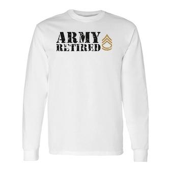 Army Sergeant First Class Sfc Long Sleeve T-Shirt T-Shirt | Mazezy