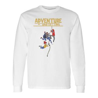 Babysitter Nanny Adventure Babysitting Journey Long Sleeve T-Shirt T-Shirt | Mazezy