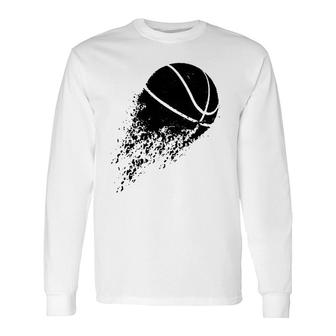 Basketball Player Bball Sports Coach Fan Baller Long Sleeve T-Shirt T-Shirt | Mazezy