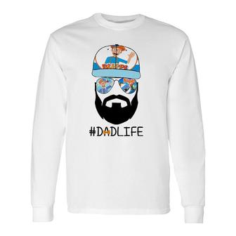 Bearded Dad Lover For Long Sleeve T-Shirt T-Shirt | Mazezy