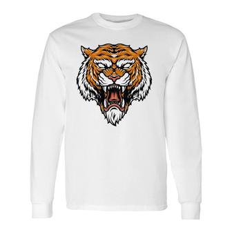 Bengal Tiger Lover Vintage Long Sleeve T-Shirt T-Shirt | Mazezy