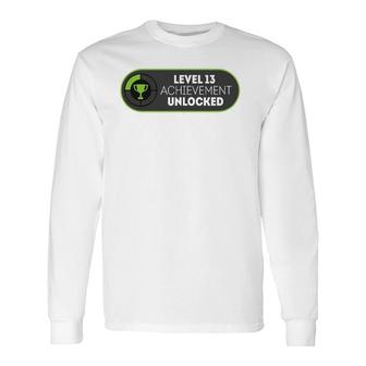 Best Birthday 13 Year Old Long Sleeve T-Shirt T-Shirt | Mazezy