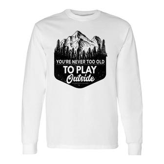 Bushcraft Life For Survival Camping Orienteering Long Sleeve T-Shirt T-Shirt | Mazezy