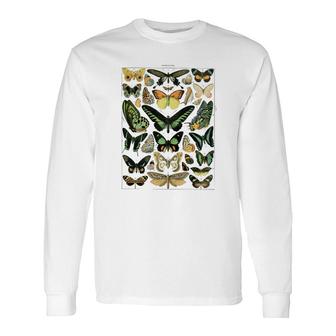 Butterfly Collection Long Sleeve T-Shirt T-Shirt | Mazezy