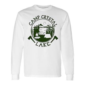 Camp Crystal Lake Counselor Horror Long Sleeve T-Shirt T-Shirt | Mazezy