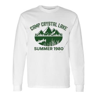 Camp Crystal Lake Halloween Long Sleeve T-Shirt - Seseable