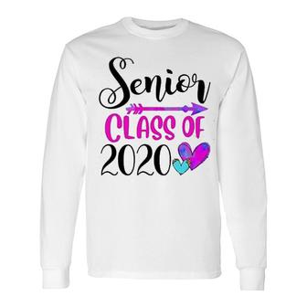 Class Of 2020 Senior Cute Graduation Grad Long Sleeve T-Shirt T-Shirt | Mazezy
