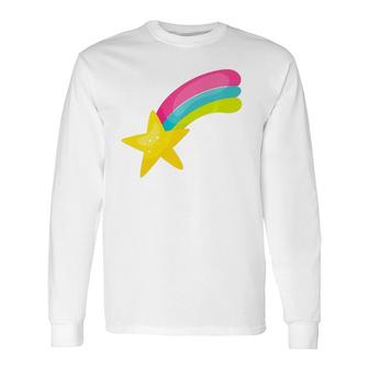 Cute & Unique Rainbow Star & Long Sleeve T-Shirt | Mazezy