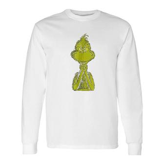 Dr Seuss Classic Sly Grinch Long Sleeve T-Shirt | Mazezy AU
