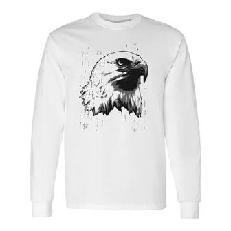 Eagle Eagle Lover Long Sleeve T-Shirt T-Shirt | Mazezy