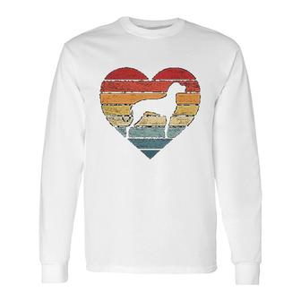 Great Dane Lover Owner Retro Long Sleeve T-Shirt T-Shirt | Mazezy