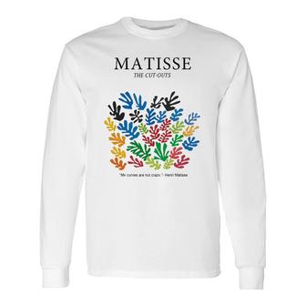 Henri Matisse Cut Outs Artwork Long Sleeve T-Shirt T-Shirt | Mazezy