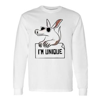 I'm Unique Aardvark Lovers Tee Long Sleeve T-Shirt T-Shirt | Mazezy