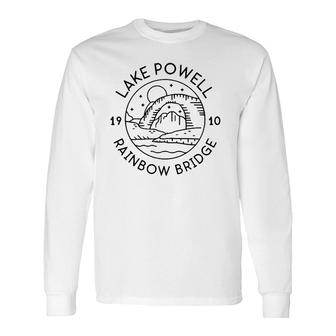 Lake Powell National Park 1910 Rainbow Bridge Monument Long Sleeve T-Shirt T-Shirt | Mazezy