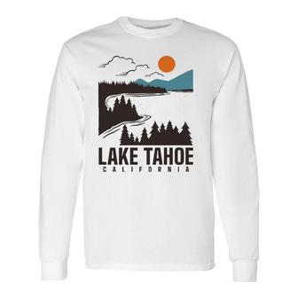 Lake Tahoe California Long Sleeve T-Shirt T-Shirt | Mazezy
