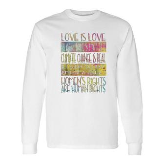 Love Is Love Equality Long Sleeve T-Shirt T-Shirt | Mazezy