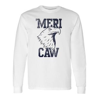 Meri Caw Eagle Head Long Sleeve T-Shirt T-Shirt | Mazezy DE