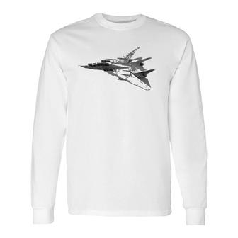 Military's Jet Fighters Aircraft Plane F14 Tomcat Long Sleeve T-Shirt T-Shirt | Mazezy CA