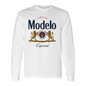 Modelo Especial Can Label Long Sleeve T-Shirt T-Shirt | Mazezy UK