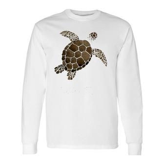 Naples, Fl Marine Biology Save The Sea Turtle Long Sleeve T-Shirt T-Shirt | Mazezy