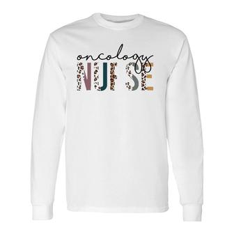 Oncology Nurse Oncology Nurse Squad Cute Nurses Long Sleeve T-Shirt | Mazezy