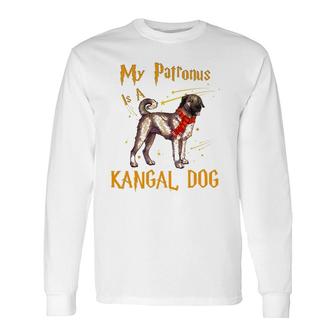 My Patronus Is A Kangal Dog Long Sleeve T-Shirt T-Shirt | Mazezy