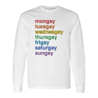 Pride Gay Day Long Sleeve T-Shirt | Mazezy